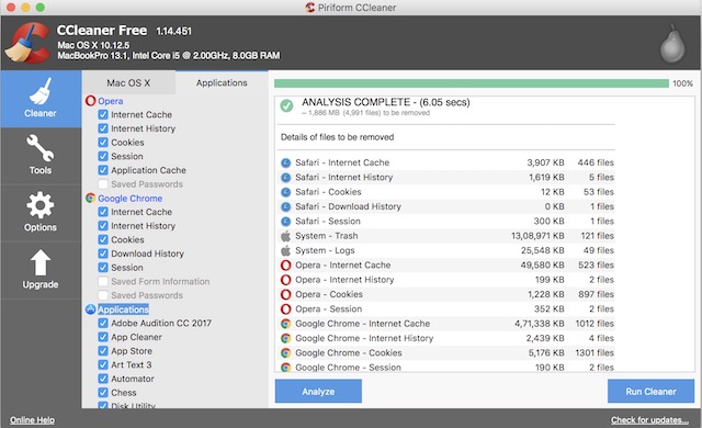free disk cleaner for mac freeware